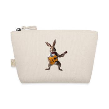 Rabbit Gitarre - Bio-Täschchen - Natur - Vorne