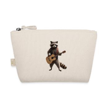 Raccoon Guitar - Organic Pouch - nature - Front