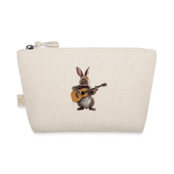 Rabbit Gitarre - Bio-Täschchen - Natur - Vorne