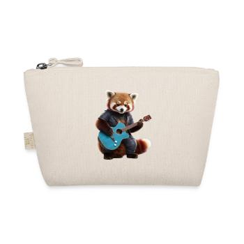 Red Panda Gitarre - Bio-Täschchen - Natur - Vorne