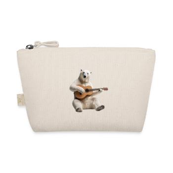 Polar Bear Gitarre - Bio-Täschchen - Natur - Vorne