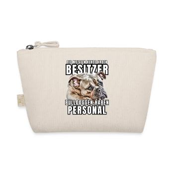 Les bouledogues ont des chiens de bouledogue personnels - Trousse biologique - nature - Devant