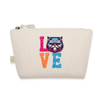Chat d’amour - Trousse biologique - nature - Devant