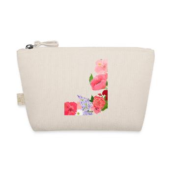 Summer Blossoms Motif Flower Power - Organic Pouch - nature - Front