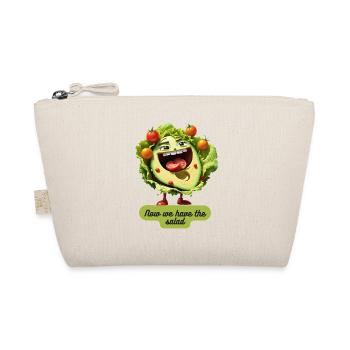 Jetzt haben wir den Salat English - Bio-Täschchen - Natur - Vorne