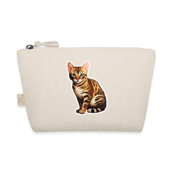 Bengalische Katze - Bio-Täschchen - Natur - Vorne