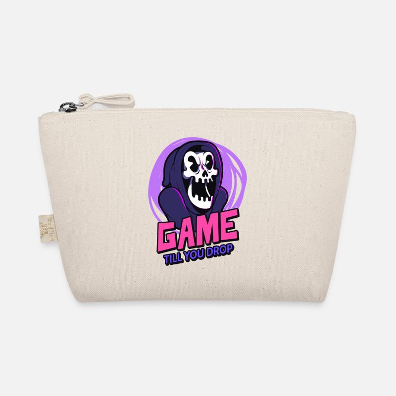 Game Till You Drop - Organic Pouch - nature