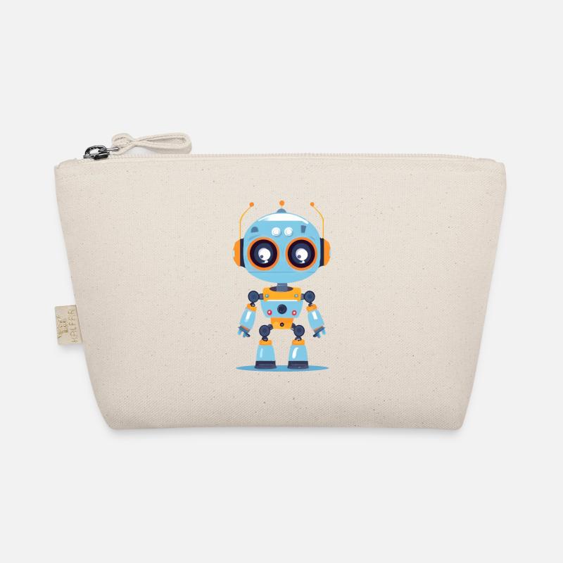 A cute robot Organic Pouch