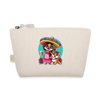 Mexican Party with Chiha and Chucho - Organic Pouch - nature - Front