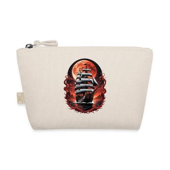 Bateau pirate lune de sang gothique Fantasy Design - Trousse biologique - nature - Devant