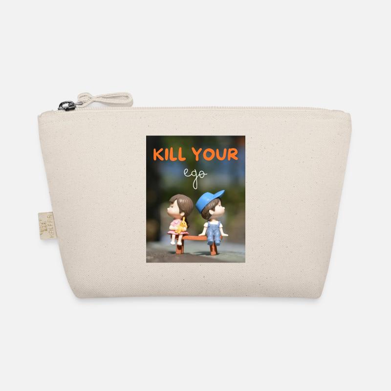 Kill Your Ego Cute Design Organic Pouch