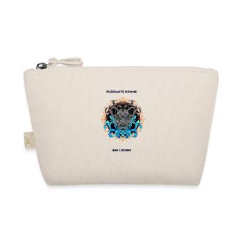 comme une lionne avec texte - Trousse biologique - nature - Devant