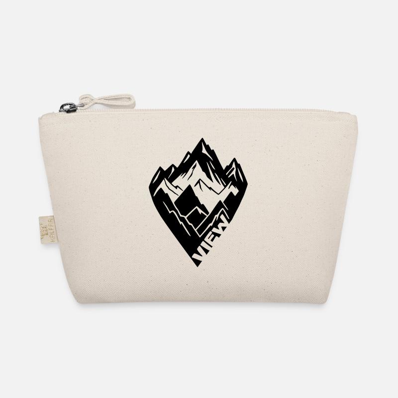 Mountain View [Black] Organic Pouch