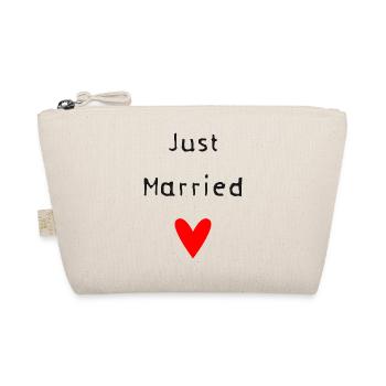 COUPLE. JUST MARRIED. EVJF. SAINT VALENTIN. LOVE. - Trousse biologique - nature - Devant
