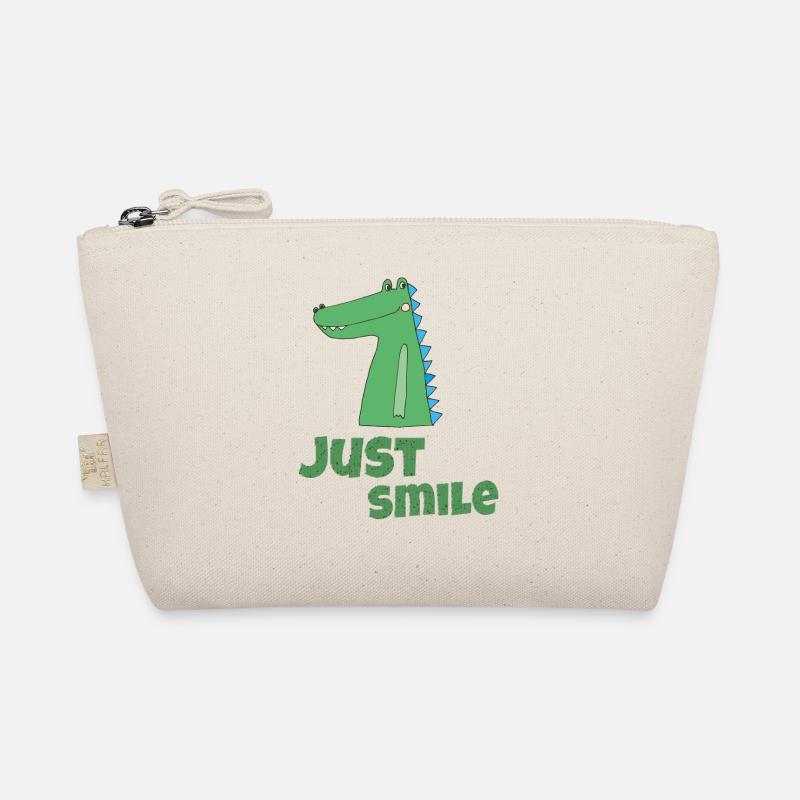 Crocodile Just Smile Organic Pouch