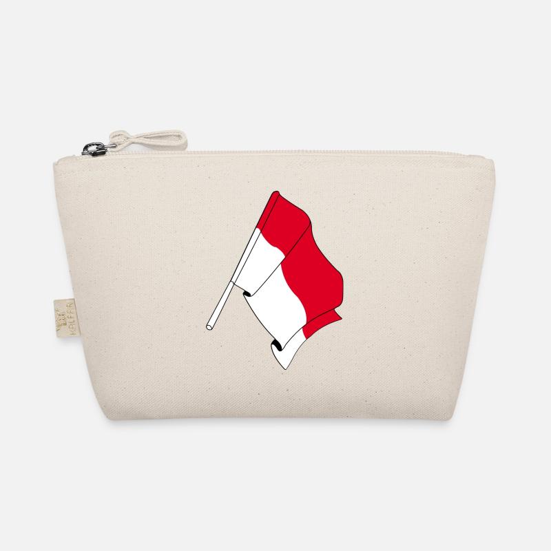 Flag Indonesia Organic Pouch