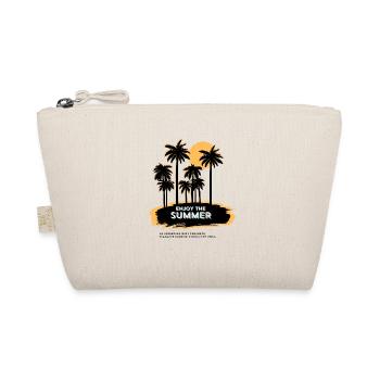Enjoy the summer - Palm Beach Summer Holiday Sun - Bio-Täschchen - Natur - Vorne