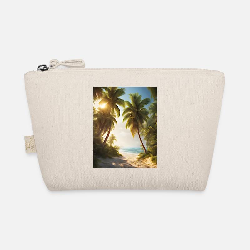 Sommerstrand - Bio-Täschchen - Natur