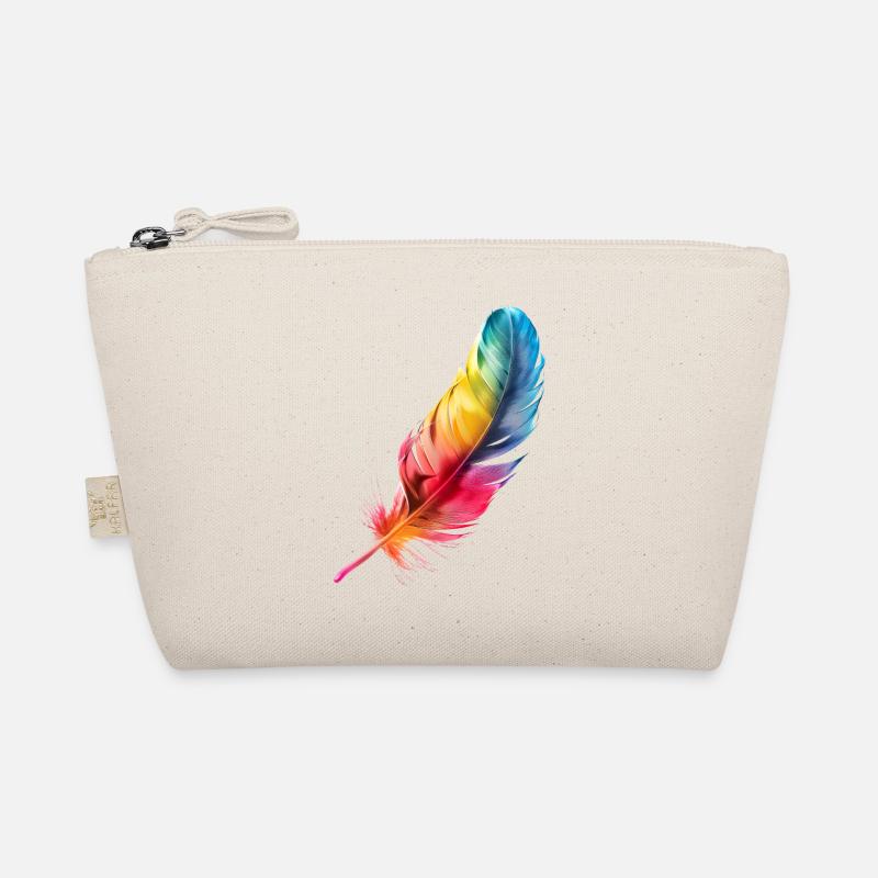 Bird feather: Lightweight with ingenious function Organic Pouch