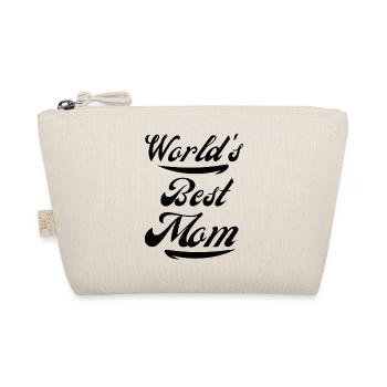 World's Best Mom - Organic Pouch - nature - Front