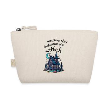 Welcome to the Witch's House - Witch Spell and Motif - Organic Pouch - nature - Front