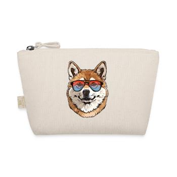 Akita Sonnenbrille - Bio-Täschchen - Natur - Vorne