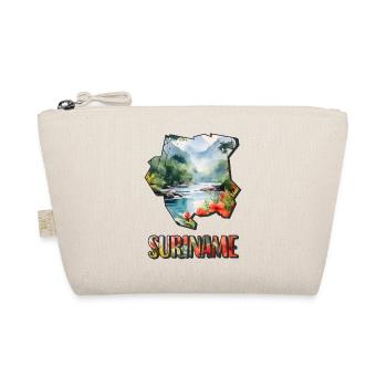 Carte à l’aquarelle du Suriname - Trousse biologique - nature - Devant
