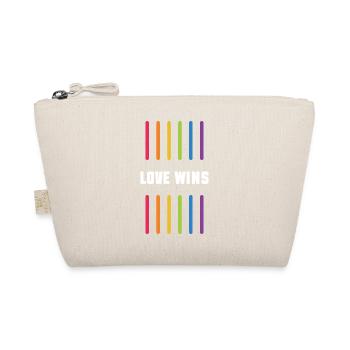 Mois de la fierté LGBT - Love Wins - Trousse biologique - nature - Devant