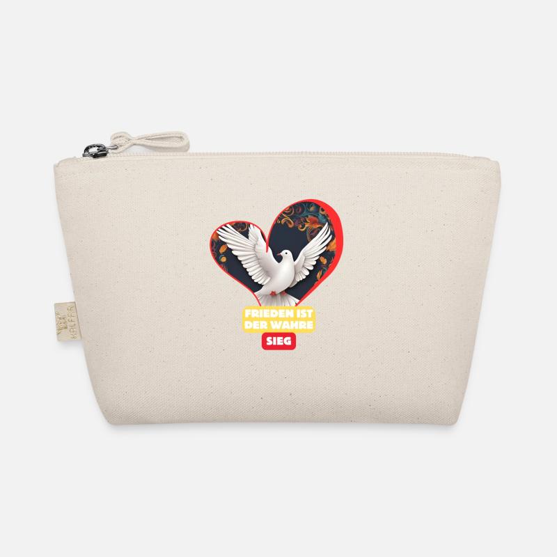 Peace is true victory! Organic Pouch