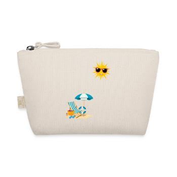 Soleil au bord de plage - Trousse biologique - nature - Devant