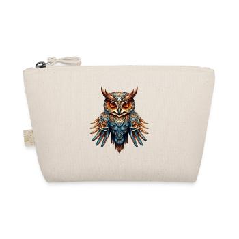 Cool Night Owl - Bio-Täschchen - Natur - Vorne