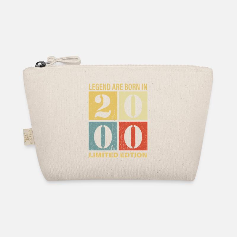 Original Kalender 2000 Vintage Geburtstag Rec Bio-Täschchen