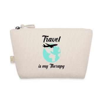 Le voyage est ma thérapie - Trousse biologique - nature - Devant