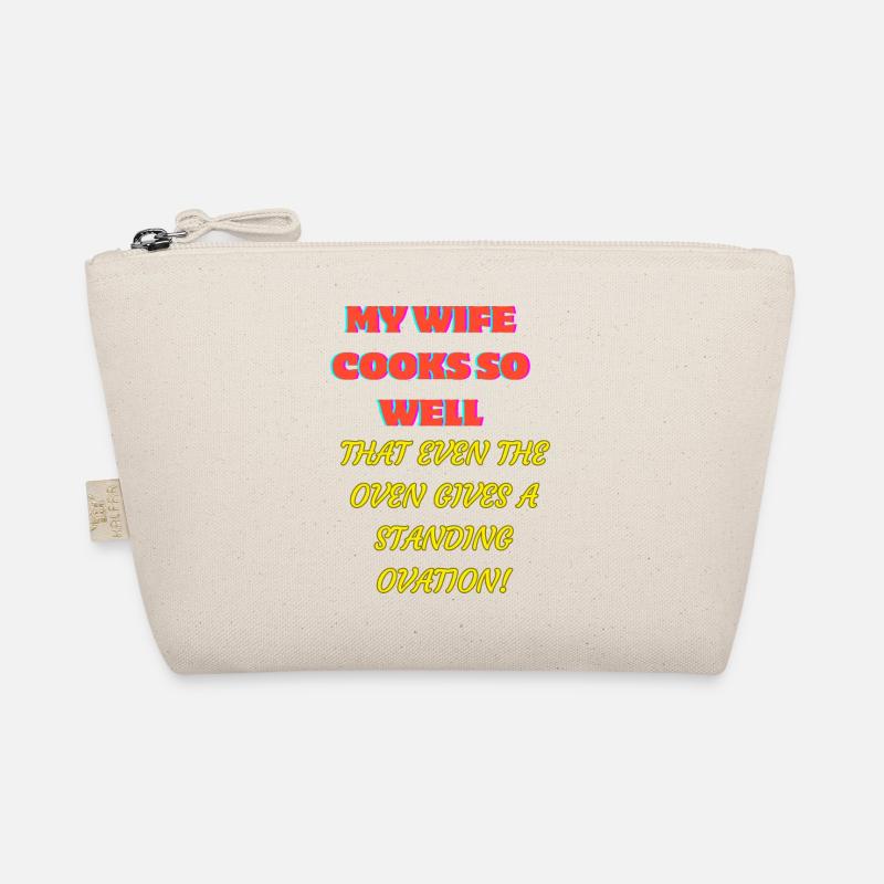 Funny t-shirt for a gift, retro style. Organic Pouch