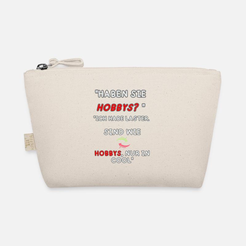 "Laster statt Hobbys" Bio-Täschchen