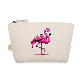 Flamingo - Bio-Täschchen - Natur - Vorne