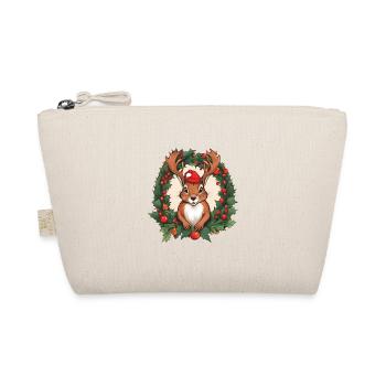 Festive Squirrel - Bio-Täschchen - Natur - Vorne