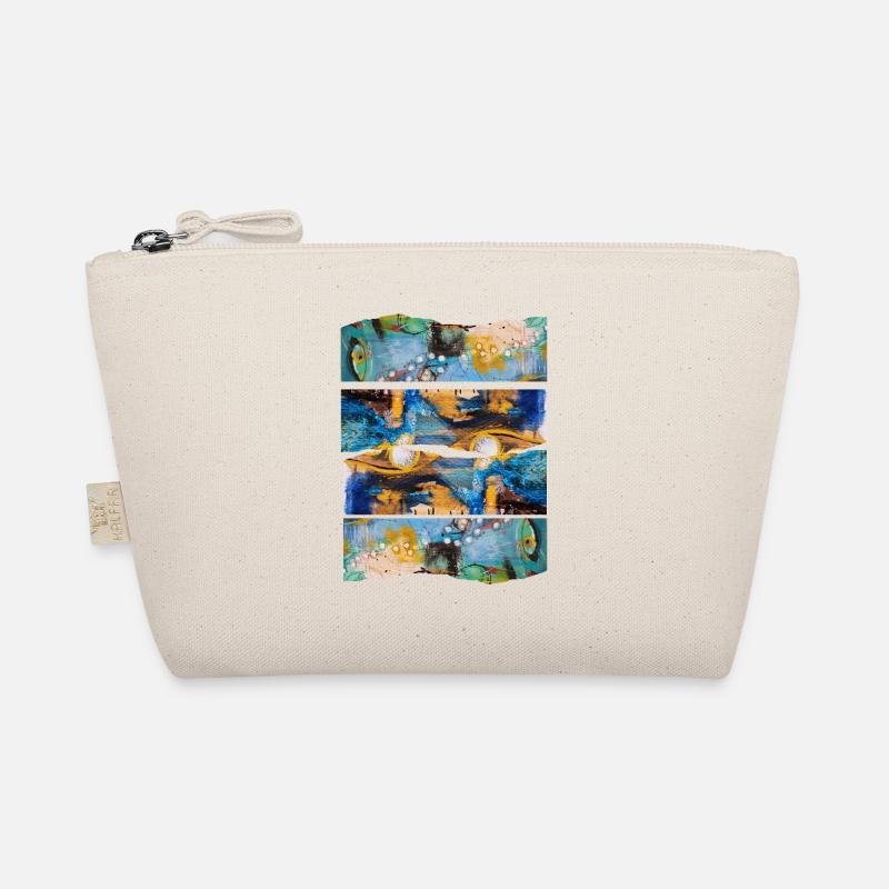 Abstract Colorful Expression Organic Pouch