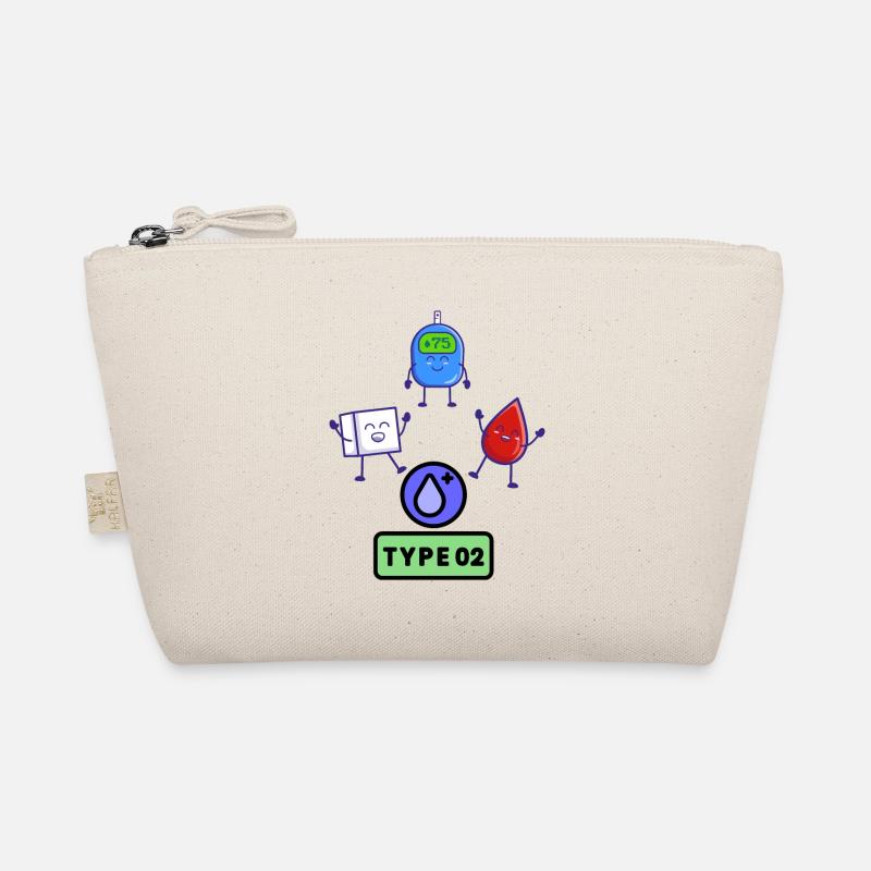 Type 2 Diabetes Awareness Organic Pouch