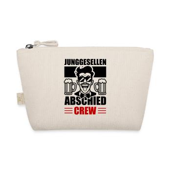 Bachelor Party Crew - Organic Pouch - nature - Front