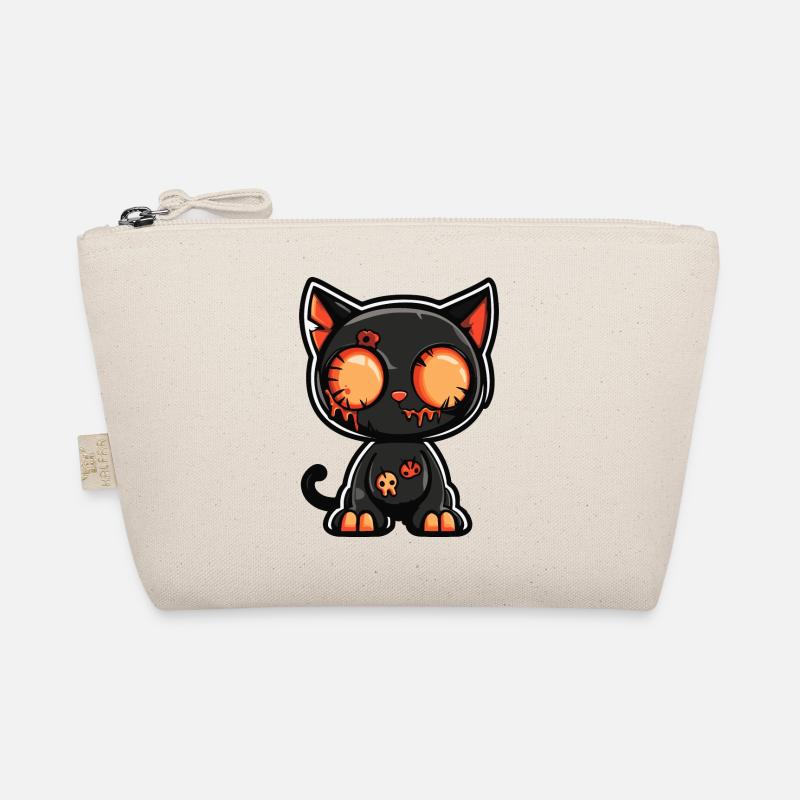 Chat Halloween Bande dessinée drôle Trousse biologique
