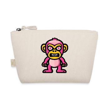 Singe Halloween Bande Dessinée Drôle - Trousse biologique - nature - Devant