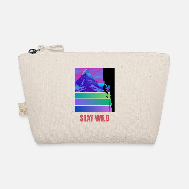 Bleib wild - Bio-Täschchen - Natur