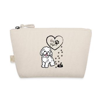 Cute Dog Mom Sweater, Puppy Sweater for Women - Organic Pouch - nature - Front