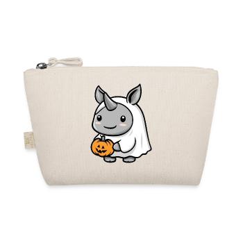 Rhino Halloween bande dessinée fantôme - Trousse biologique - nature - Devant