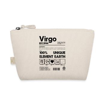 Virgo Vibes: Earth, Logic, and Laughter - Organic Pouch - nature - Front
