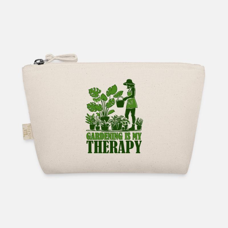 Gardening is My Therapy Organic Pouch