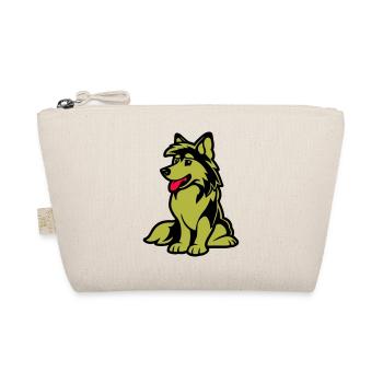 Dog Comic Dog - Organic Pouch - nature - Front