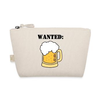 wanted beer - Bio-Täschchen - Natur - Vorne