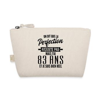 t-shirt 83 ans / anniversaire 83 ans / j'ai 83 ans - Trousse biologique - nature - Devant